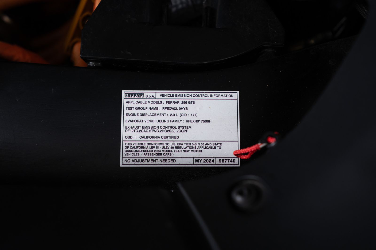2024 Ferrari 296 GTS — full photo 23 of 46