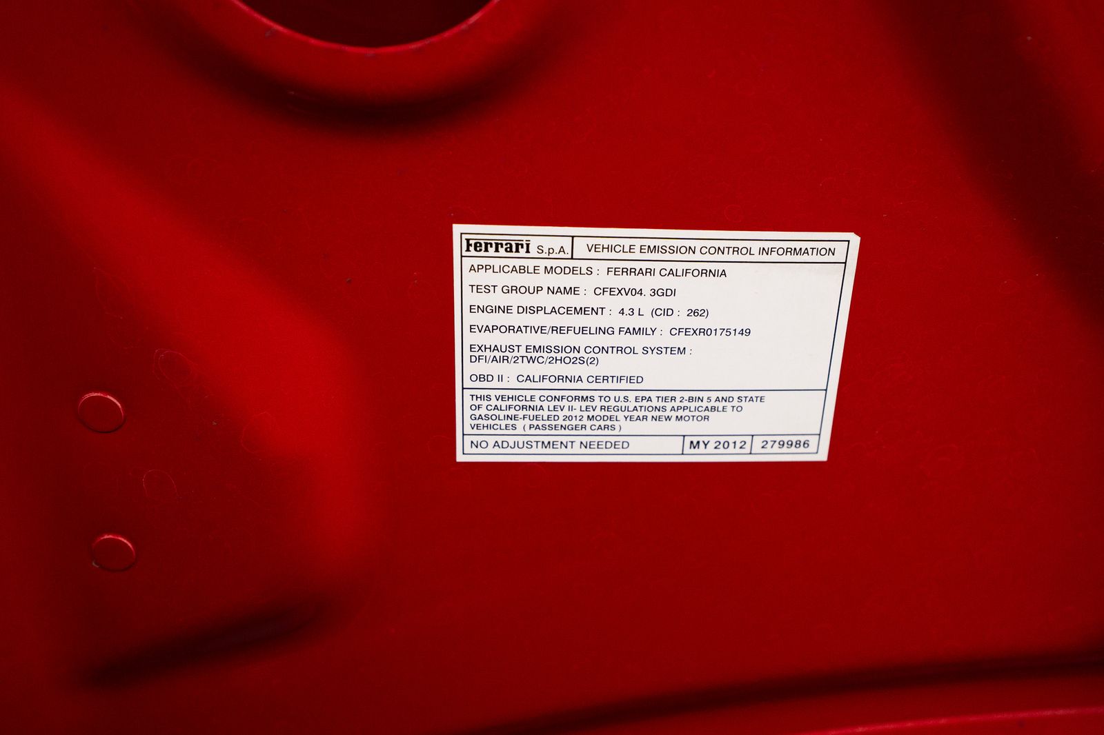 2012 Ferrari California — full photo 12 of 38