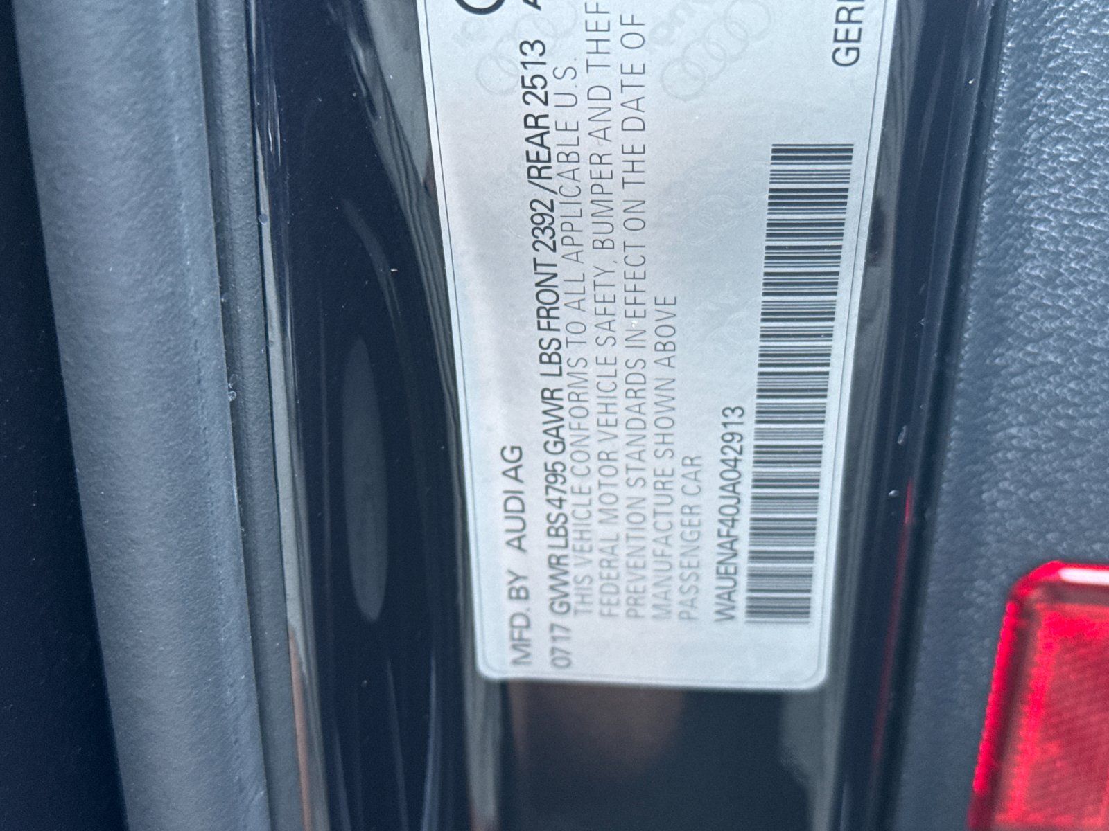 2018 Audi A4 2.0T Premium Plus — full photo 28 of 28
