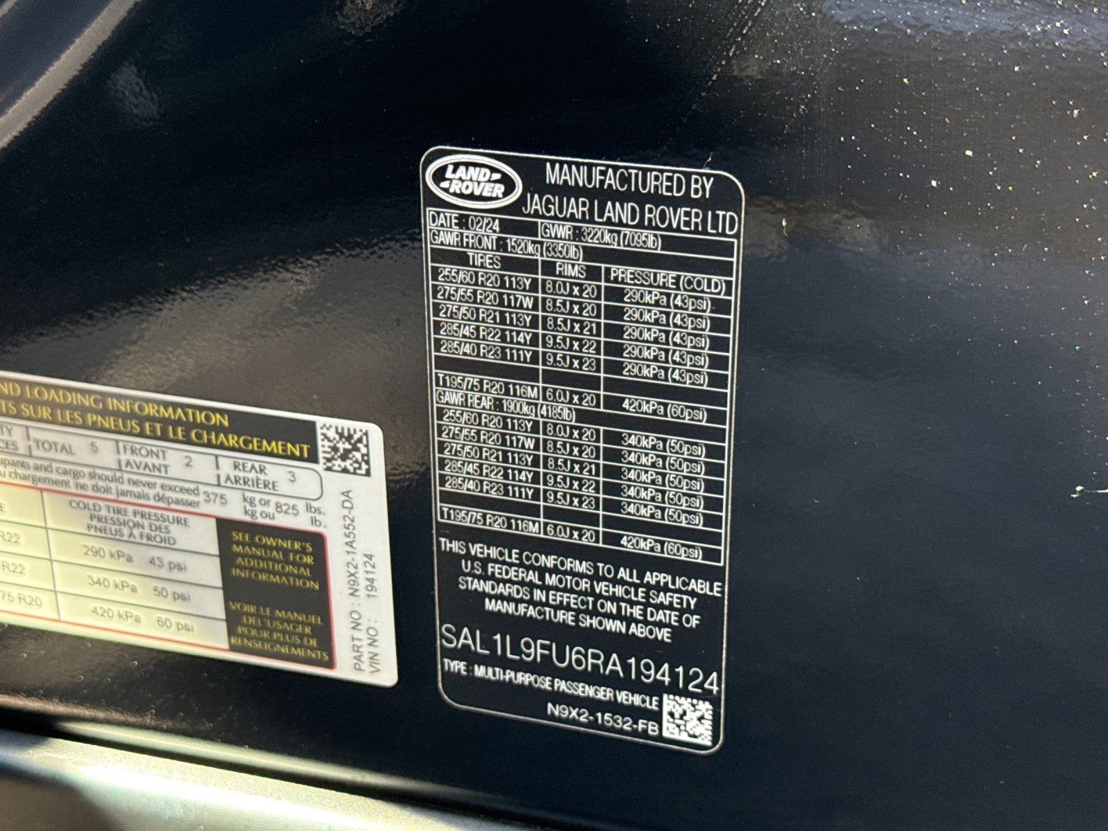 2024 Land Rover Range Rover Sport Dynamic SE — foto completa 28 de 28