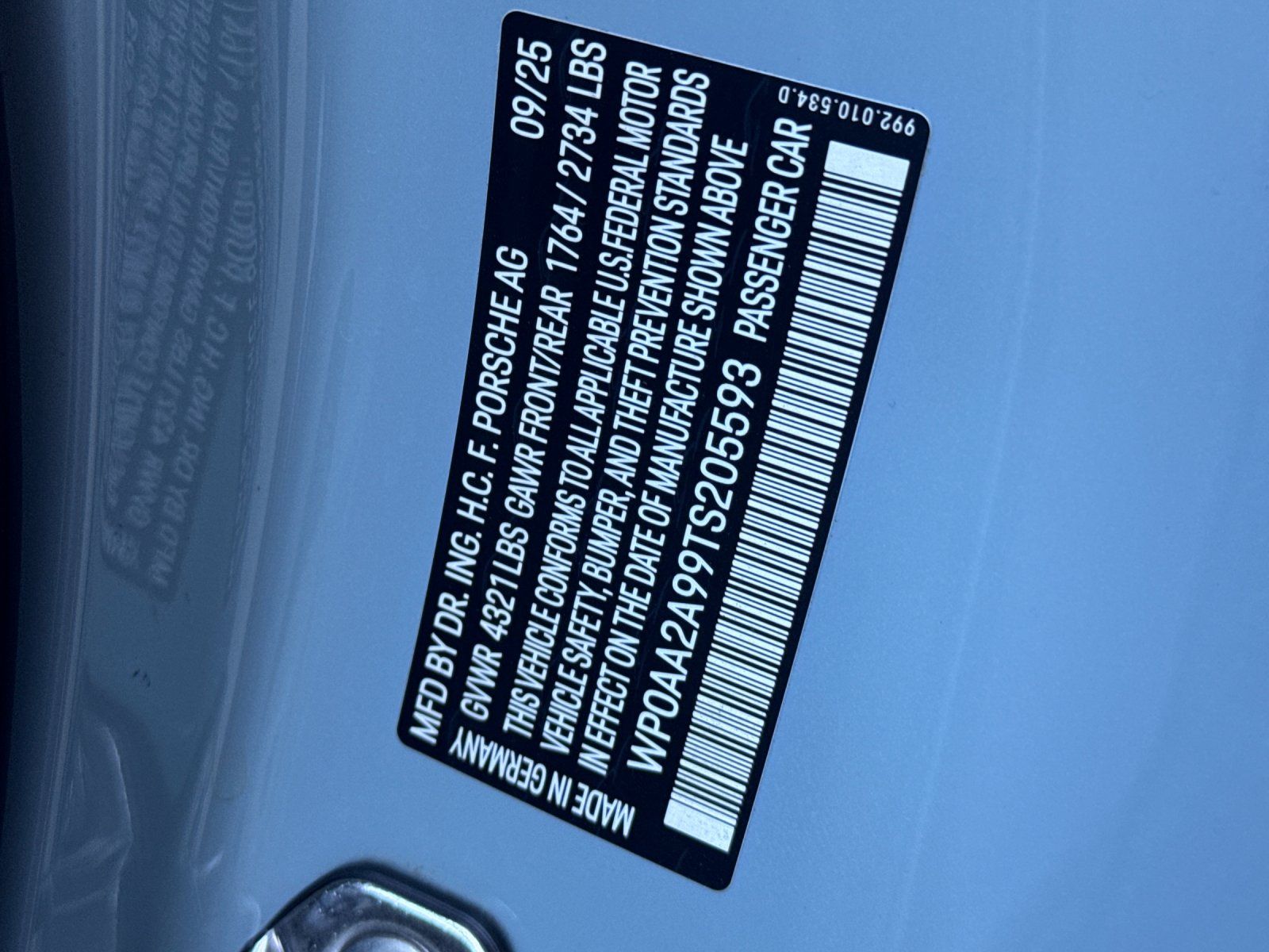 2026 Porsche 911 Carrera — full photo 29 of 29