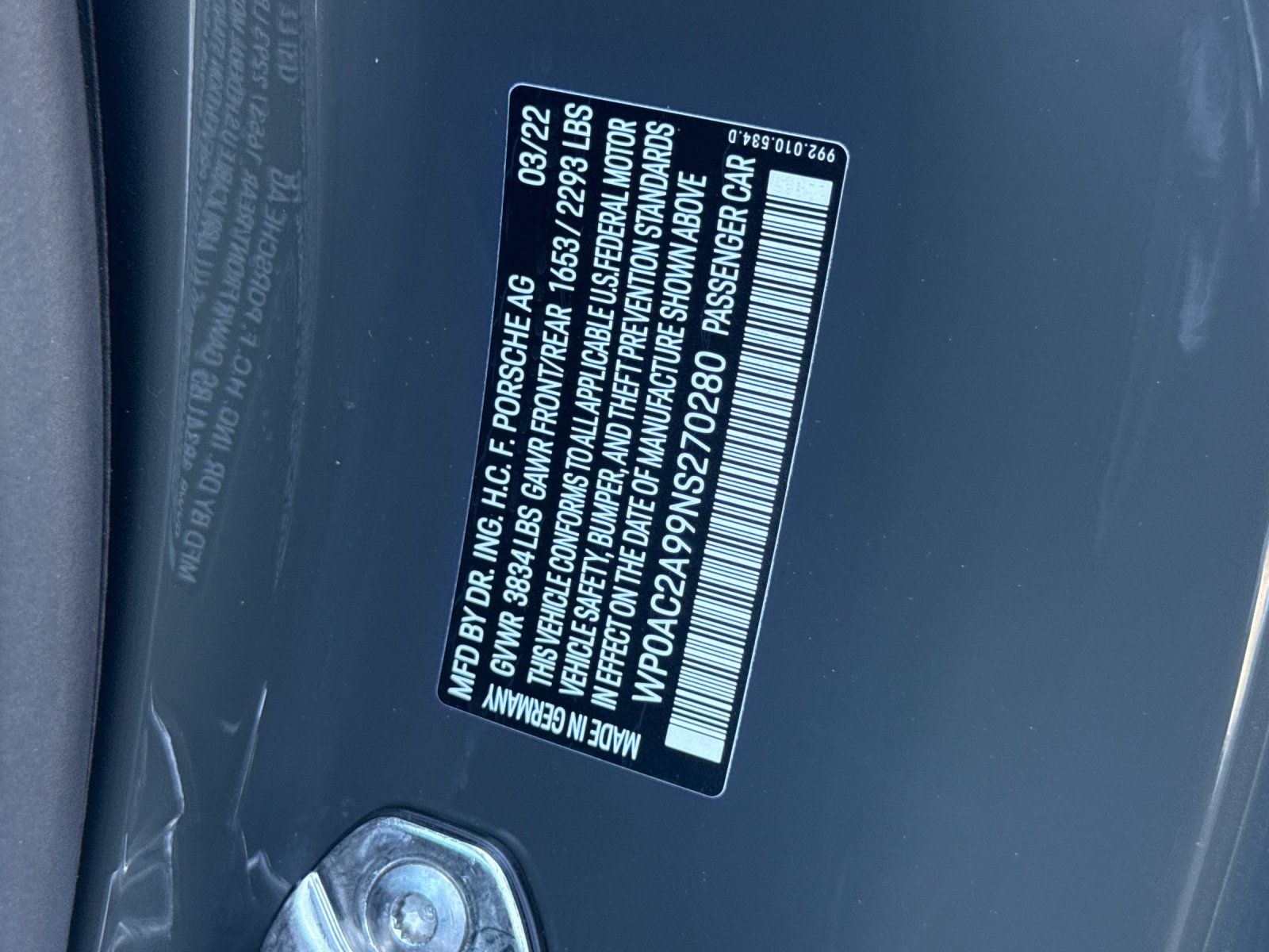 2022 Porsche 911 GT3 — full photo 28 of 28