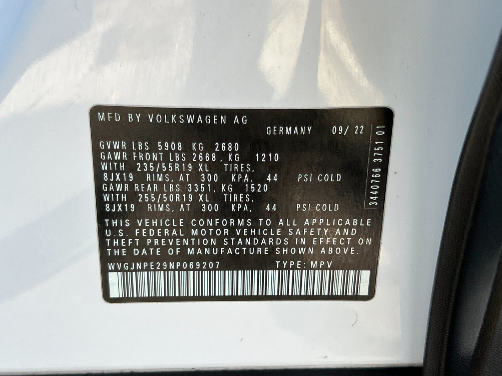2022 Volkswagen ID.4 Pro — foto completa 28 de 28