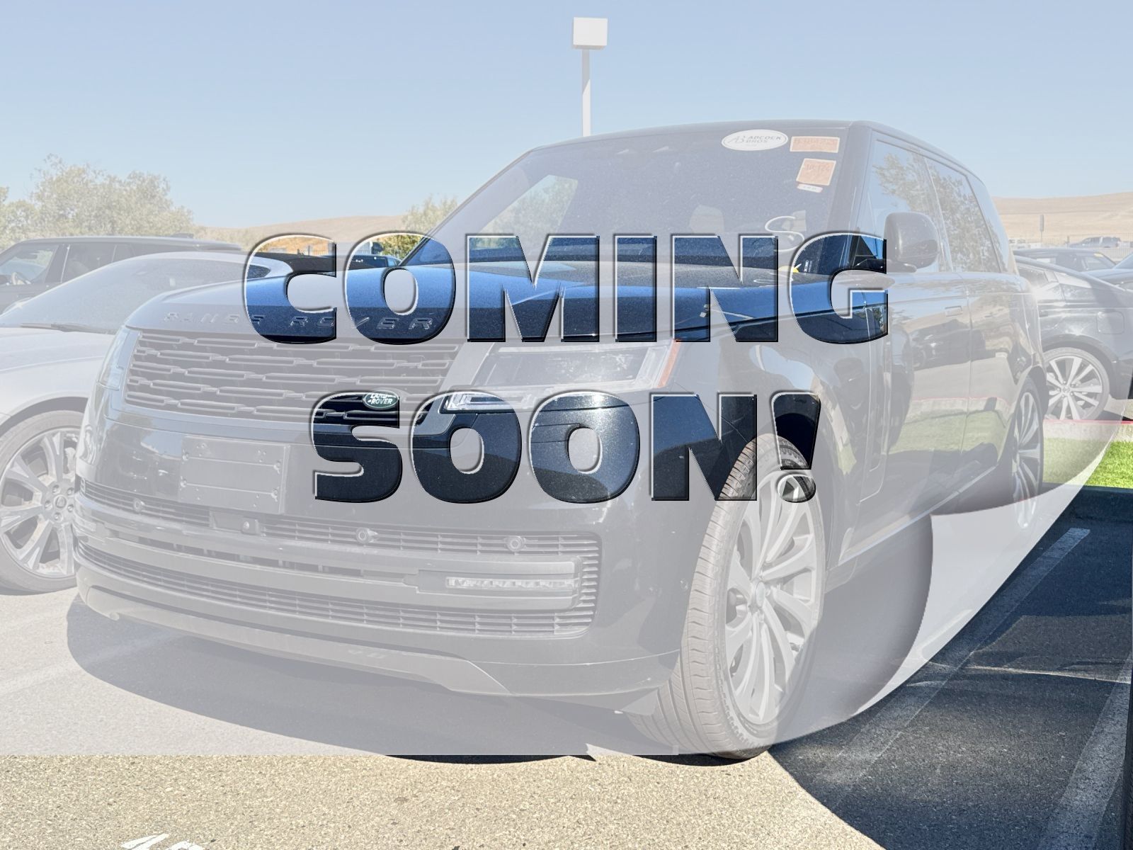2023 Land Rover Range Rover SE — foto completa 1 de 3