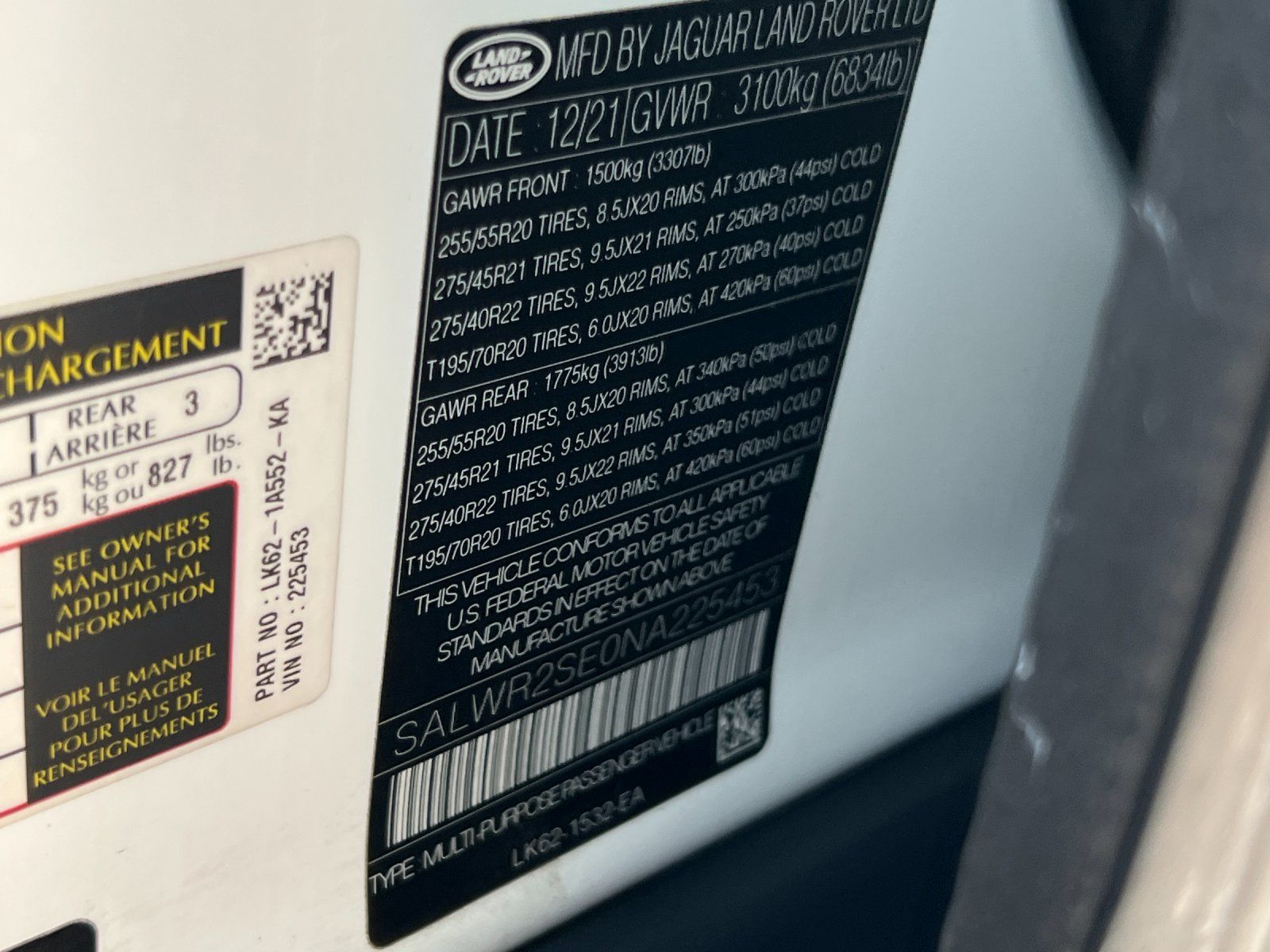 2022 Land Rover Range Rover Sport HSE Dynamic — foto completa 29 de 29