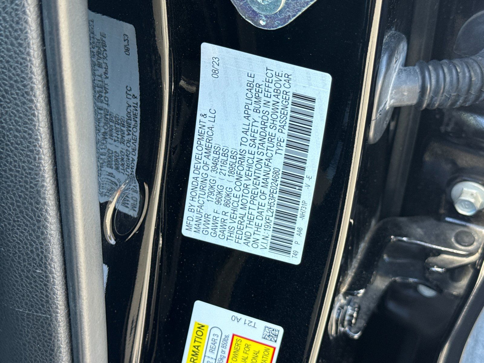 2023 Honda Civic LX — full photo 27 of 27